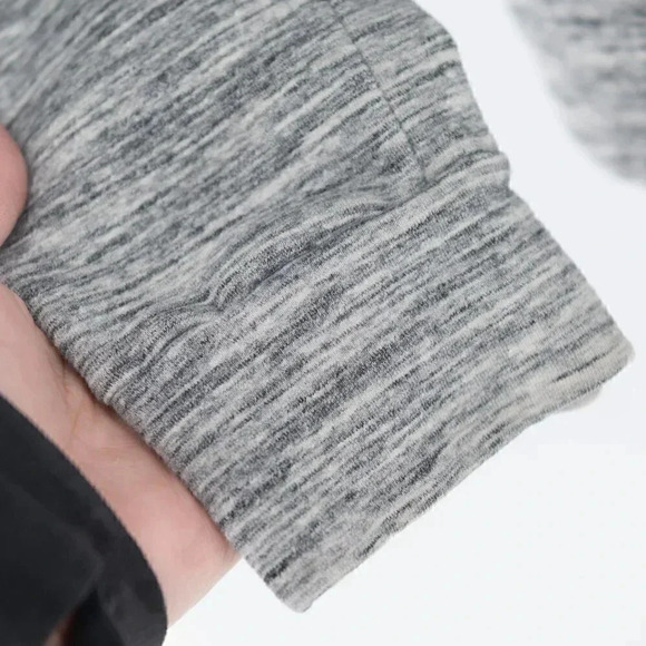 Lululemon Snuggle Up Jacket Heathered Space Dyed  Black Slub / Black | 2 - Picture 9 of 13